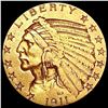 Image 1 : 1911-S $5 Gold Half Eagle CLOSELY UNCIRCULATED