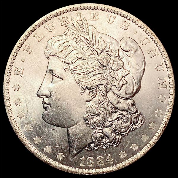 1884-O Morgan Silver Dollar GEM BU
