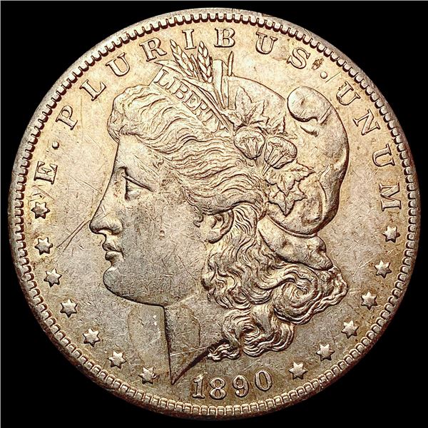 1890-S Morgan Silver Dollar CLOSELY UNCIRCULATED