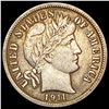 Image 1 : 1911 Barber Dime CLOSELY UNCIRCULATED