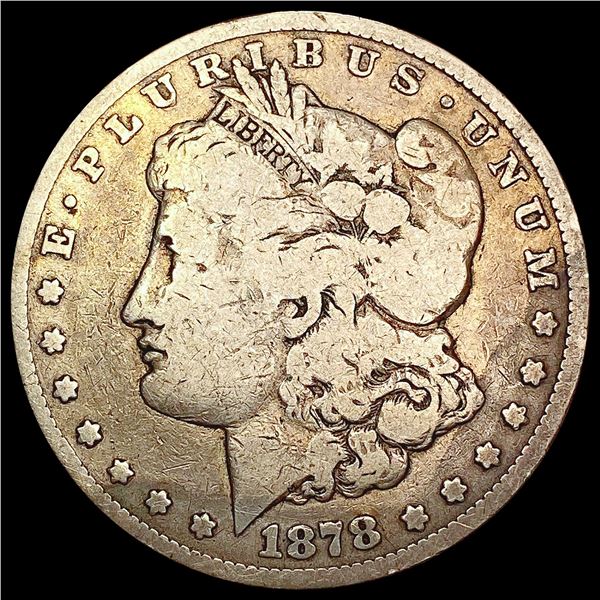 1878-CC Morgan Silver Dollar NICELY CIRCULATED