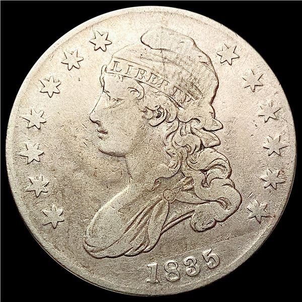 1835 Capped Bust Half Dollar NICELY CIRCULATED