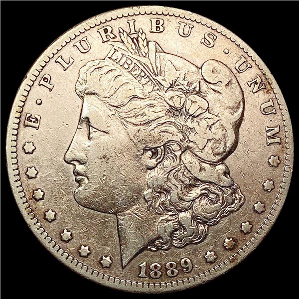 1889-CC Morgan Silver Dollar LIGHTLY CIRCULATED