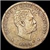 Image 1 : 1883- Kingdom of Hawaii Quarter NICELY CIRCULATED