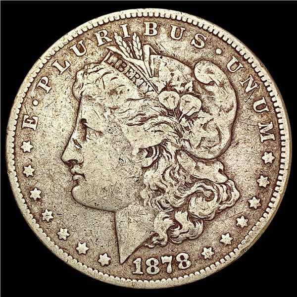 1878 8TF Morgan Silver Dollar LIGHTLY CIRCULATED
