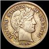 1899 Barber Dime LIGHTLY CIRCULATED