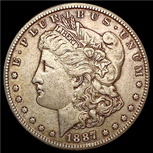 1887-S Morgan Silver Dollar CLOSELY UNCIRCULATED