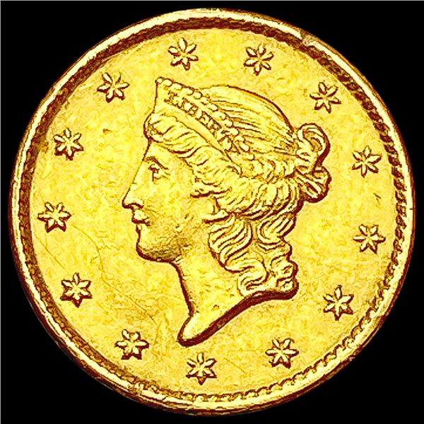 1851 Rare Gold Dollar CLOSELY UNCIRCULATED