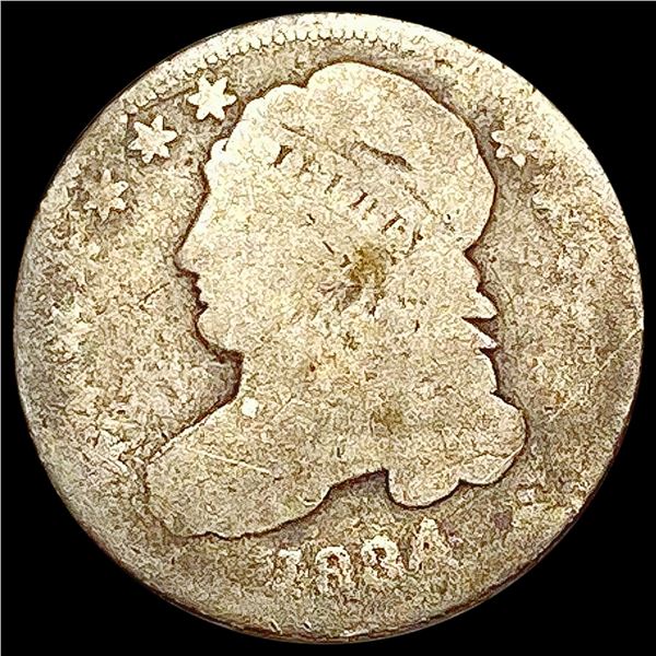 1834 Capped Bust Dime NICELY CIRCULATED