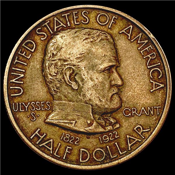 1922 Grant Half Dollar LIGHTLY CIRCULATED