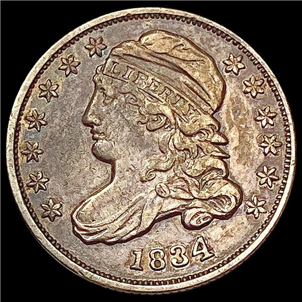 1834 Capped Bust Dime CLOSELY UNCIRCULATED