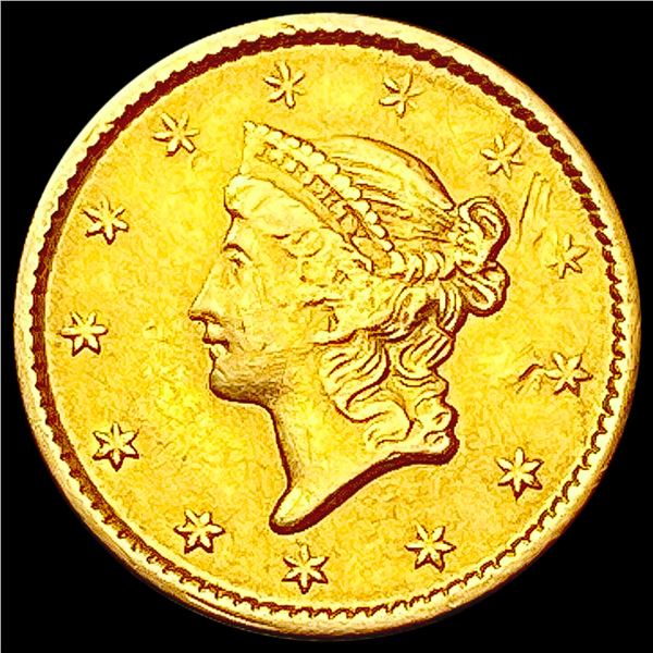 1851 Rare Gold Dollar CLOSELY UNCIRCULATED