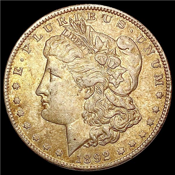 1892 Morgan Silver Dollar CLOSELY UNCIRCULATED