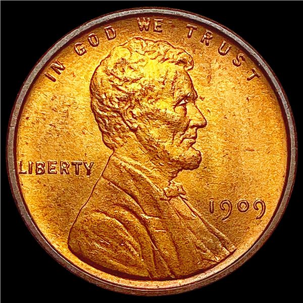 1909 RED Wheat Cent UNCIRCULATED
