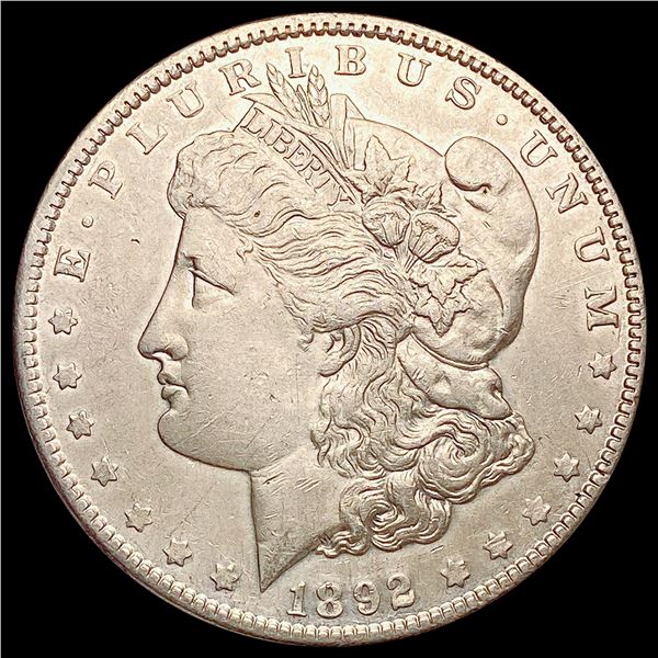 1892 Morgan Silver Dollar CLOSELY UNCIRCULATED