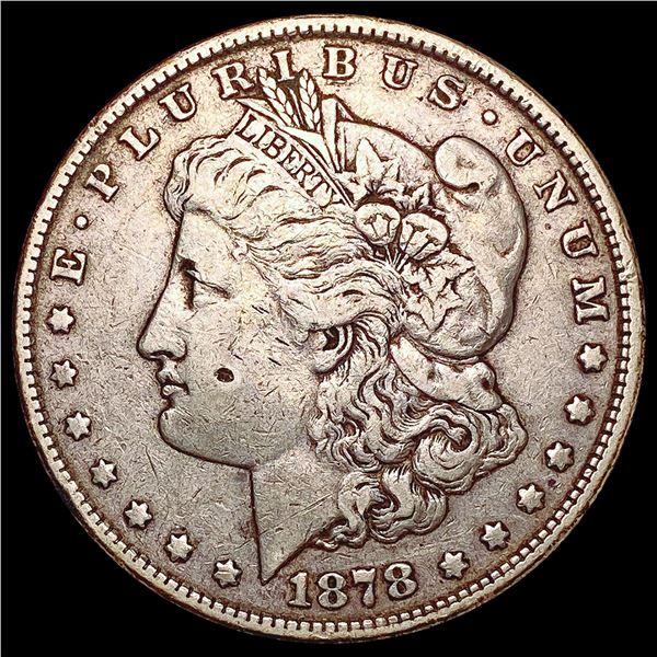 1878 8TF Morgan Silver Dollar NEARLY UNCIRCULATED