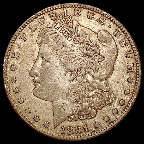 1894-S Morgan Silver Dollar NEARLY UNCIRCULATED