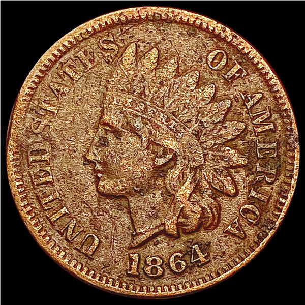 1864 Indian Head Cent LIGHTLY CIRCULATED