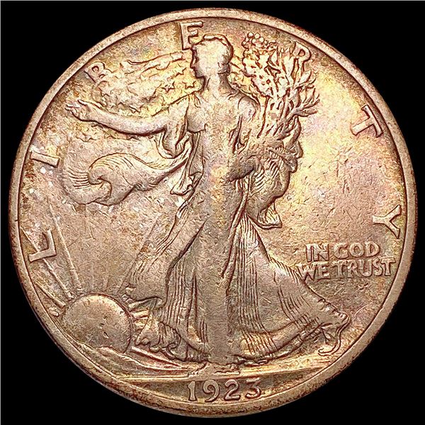 1923-S Walking Liberty Half Dollar LIGHTLY CIRCULATED