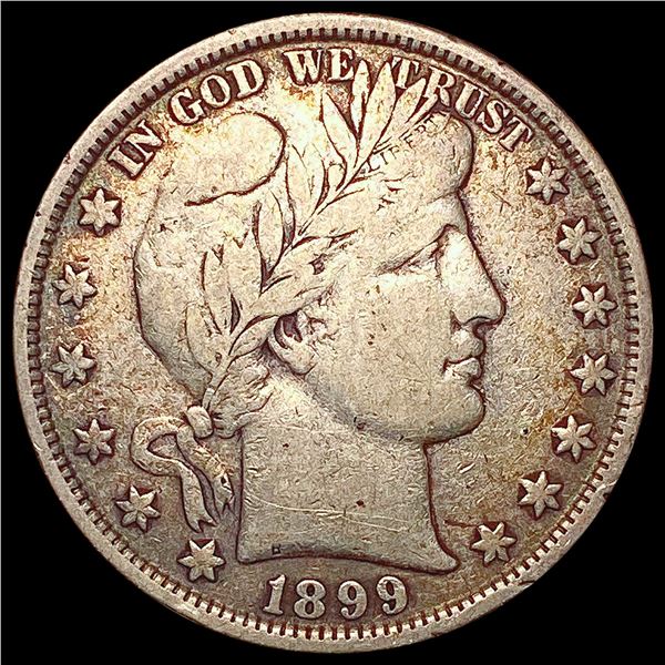 1899 Barber Half Dollar NICELY CIRCULATED