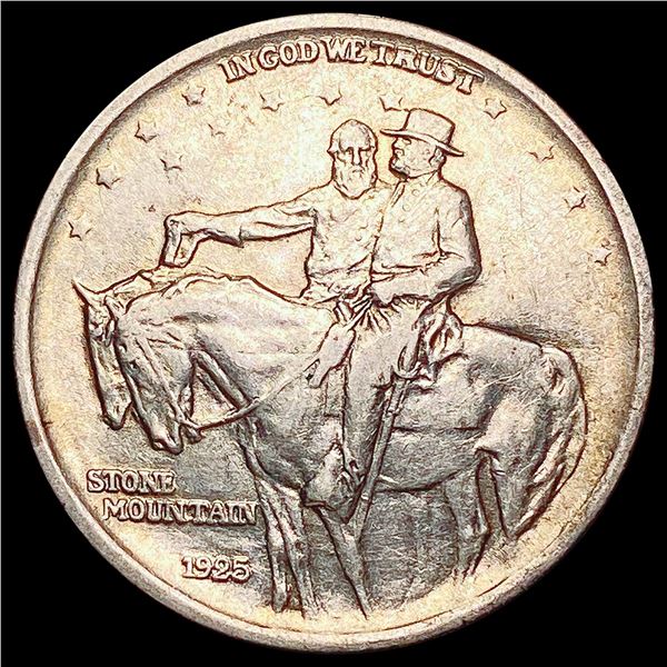 1925 Stone Mountain Half Dollar LIGHTLY CIRCULATED