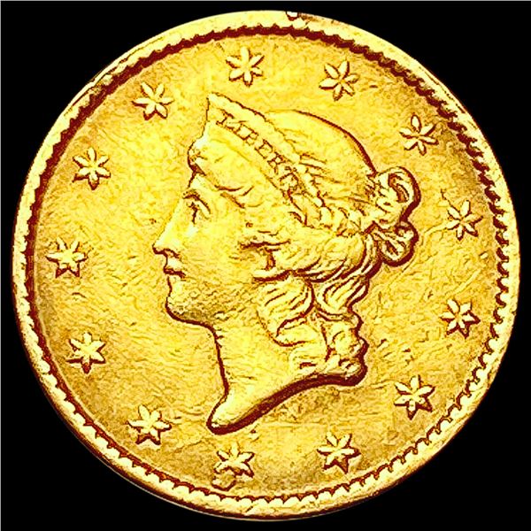 1852 Rare Gold Dollar CLOSELY UNCIRCULATED