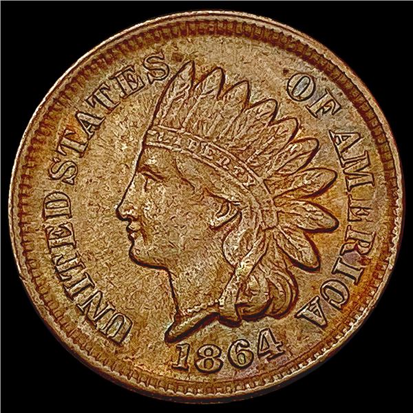1864 Indian Head Cent CLOSELY UNCIRCULATED
