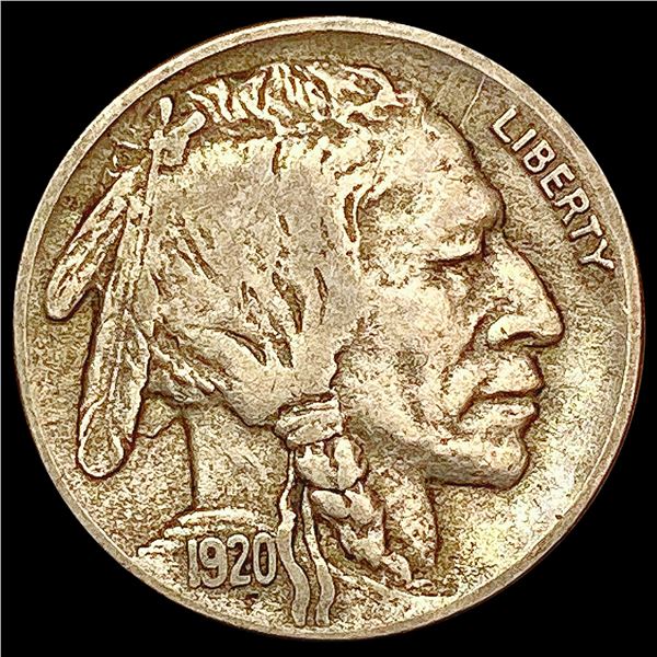 1920-D Buffalo Nickel LIGHTLY CIRCULATED