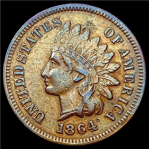 1864 Indian Head Cent CLOSELY UNCIRCULATED