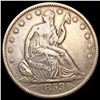 Image 1 : 1853 Arrows & Rays Seated Liberty Half Dollar CLOSELY UNCIRCULATED