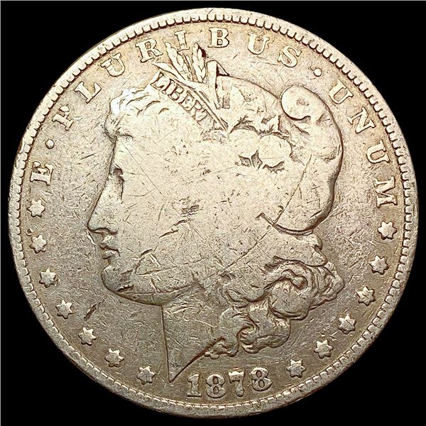 1878 7/8TF Morgan Silver Dollar NICELY CIRCULATED