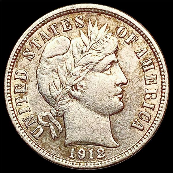 1912-D Barber Dime CHOICE AU