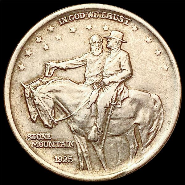 1925 Stone Mountain Half Dollar CLOSELY UNCIRCULATED