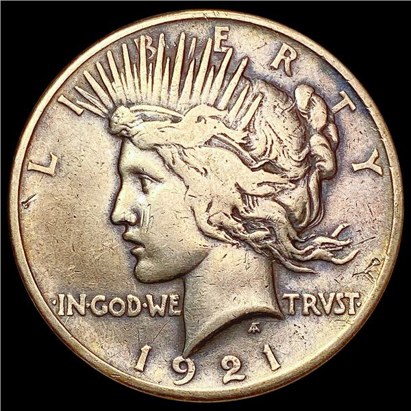 1921 Silver Peace Dollar LIGHTLY CIRCULATED