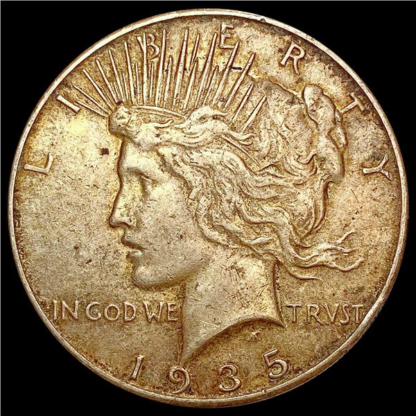 1935-S Silver Peace Dollar NEARLY UNCIRCULATED