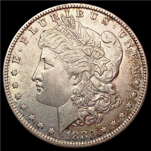 1880-O Morgan Silver Dollar CHOICE AU