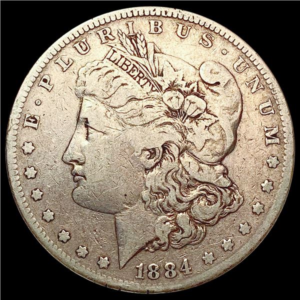 1884-S Morgan Silver Dollar NICELY CIRCULATED