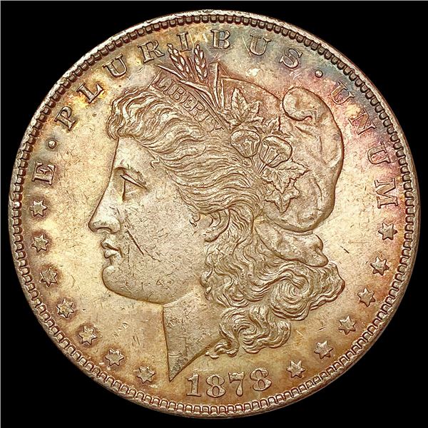 1878 7TF Morgan Silver Dollar CLOSELY UNCIRCULATED