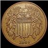 Image 1 : 1869 Two Cent Piece CLOSELY UNCIRCULATED