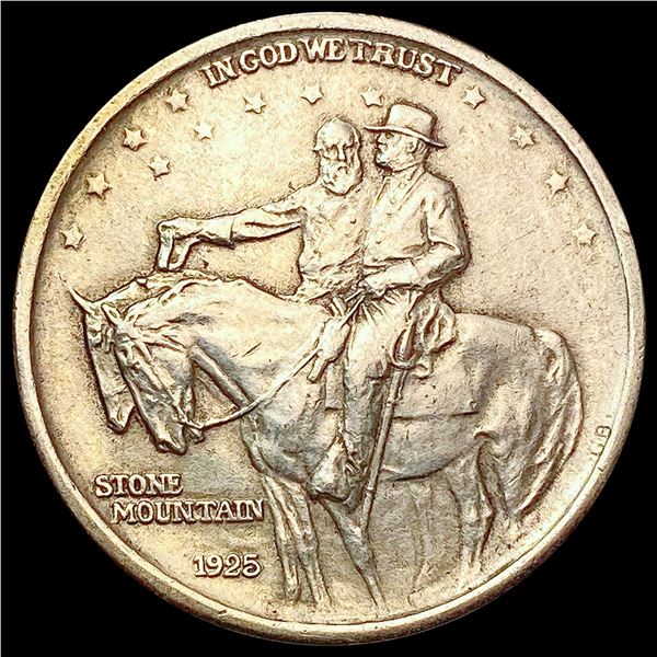 1925 Stone Mountain Half Dollar CLOSELY UNCIRCULATED