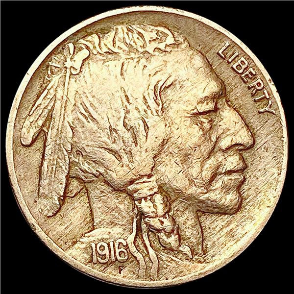 1916 Buffalo Nickel CHOICE AU