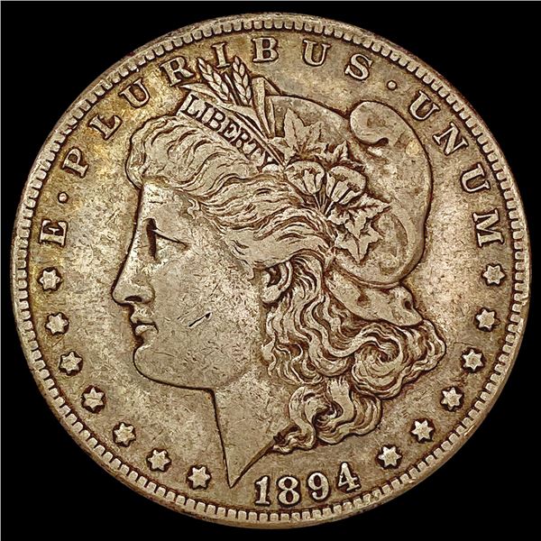 1894-S Morgan Silver Dollar LIGHTLY CIRCULATED