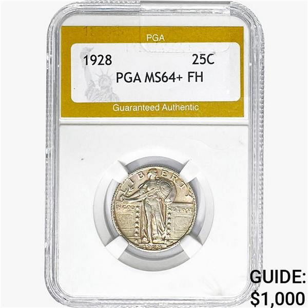 1928 Standing Liberty Quarter PGA MS64+ FH