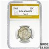 Image 1 : 1917 Standing Liberty Quarter PGA MS64 FH, TY 2