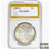 Image 1 : 1889-S Morgan Silver Dollar PGA MS64