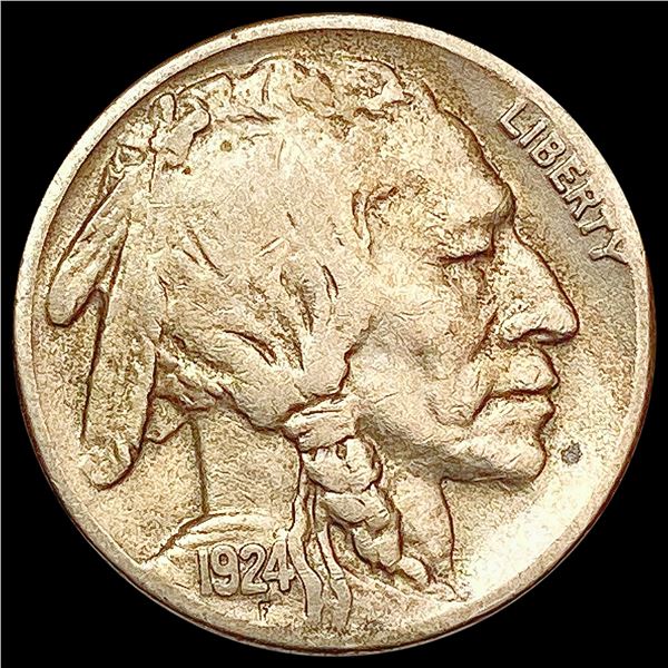 1924-S Buffalo Nickel NEARLY UNCIRCULATED