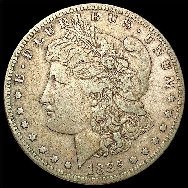 1885-S Morgan Silver Dollar LIGHTLY CIRCULATED