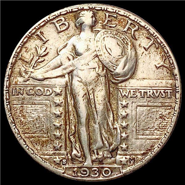 1930-S Standing Liberty Quarter NEARLY UNCIRCULATED
