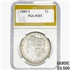 1889-S Morgan Silver Dollar PGA MS65