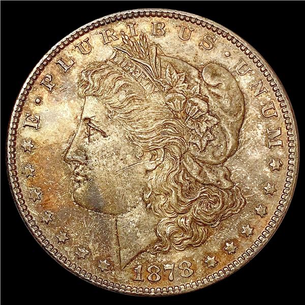1878 7TF Morgan Silver Dollar CHOICE AU
